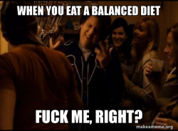 Fuck me right. Alternative Seth from Superbad meme