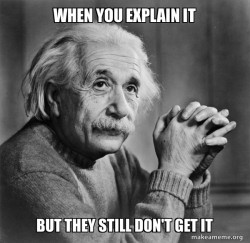 Serious Albert Einstein