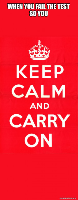 Keep Calm and Carry On