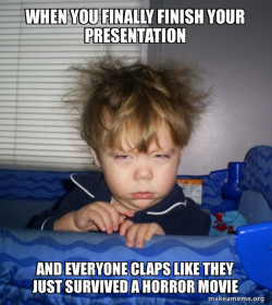 dit is het einde van mijn presentatie