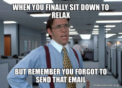 If you could just write up that vulnerability alert, that would be great...