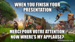 merci pour votre attention