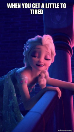 Drunk Elsa