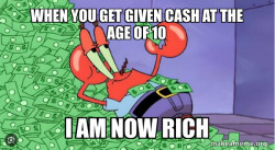 Mr Krabs Money