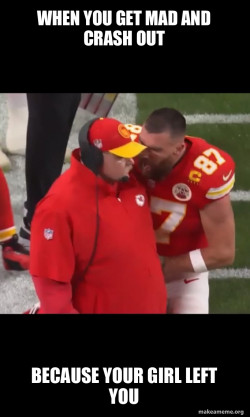 Travis Kelce and Coach