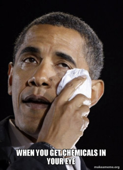 Crying Obama