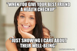 HJ between best friends won't ruin relationship. Ur just showing u care about their health.