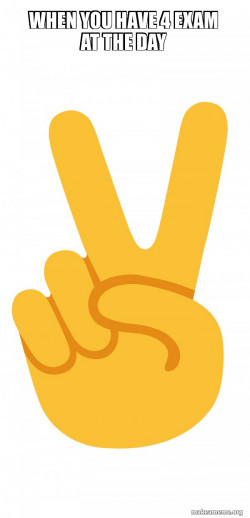 Peace Sign Emoji