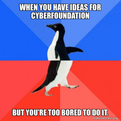 Socially Awkward Awesome Penguin