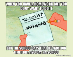 To Do List - Nothing