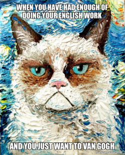 Vincent Van No - Grumpy Cat