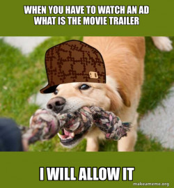 Scumbag dog