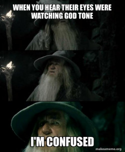 Confused Gandalf