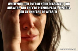 First World Problems