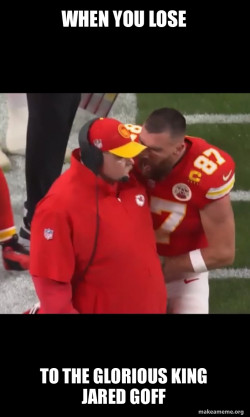 Travis Kelce and Coach