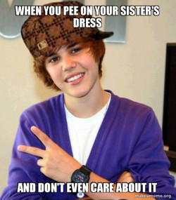 Scumbag Justin Bieber