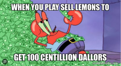 Mr Krabs Money
