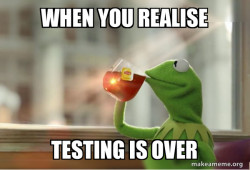 Kermit Drinking Tea