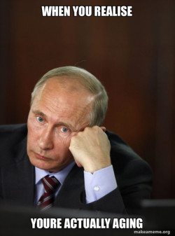 Contemplative Putin