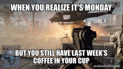 Mike Wazowski meme as bf4 character 