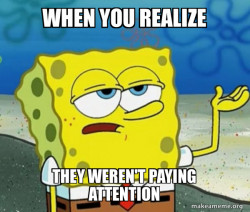 Tough SpongeBob