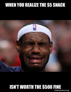 Lebron Crying