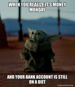 it's money Monday! 