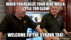 Strava tax