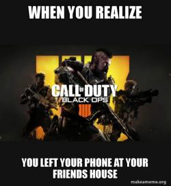COD - Call of Duty Black OPs 4 Meme