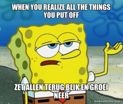 terug blik en groei