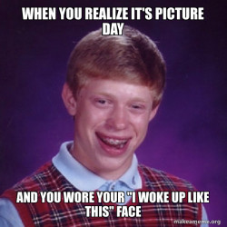 Picture Day Monday September 8