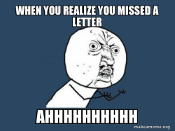 Y U No