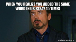Tony Stark Eye Roll