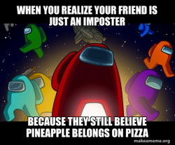 make a funny imposter meme
