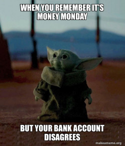 it's money Monday! 