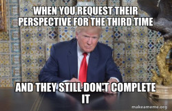 Donald Trump Writing Speech