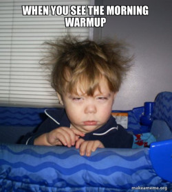 Monday Mornings