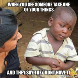 Skeptical Third World Kid