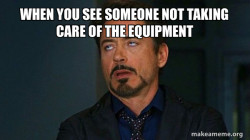 Tony Stark Eye Roll