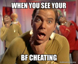 Captain Kirk Choking