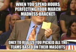 march madness brackets
