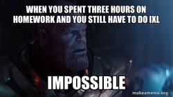 Thanos - Impossible