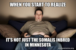 Beginning the understand that its not only the Somolis that are inbred in Minnesota 