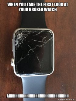 Broken Apple Watch