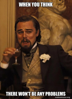 Leonardo DiCaprio Laughing Django