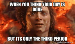 Frodo it's over it's done
