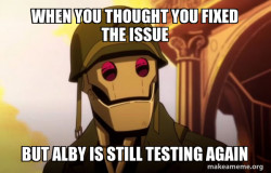 alby testing again