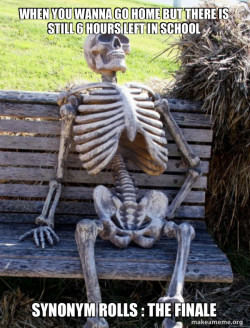 Waiting Skeleton