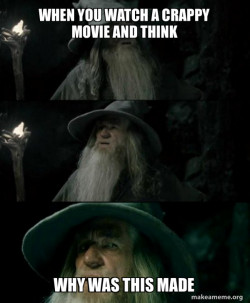 Confused Gandalf