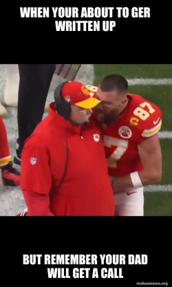 Travis Kelce and Coach